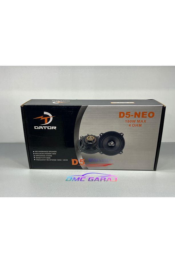 AUDİO DATOR AUDİO D5 13 CM NEODYUM MİDRANGE - 1