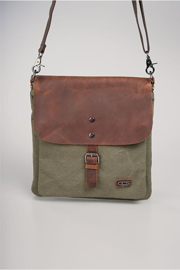 31350 Kanvas Postacı Çantası - 4