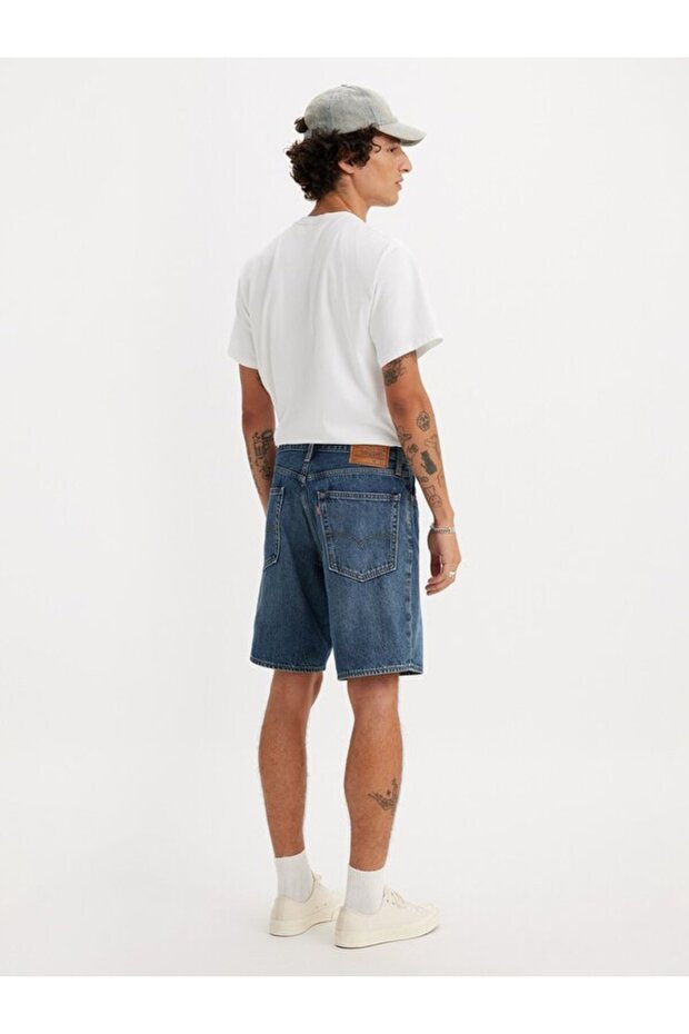 468 LOOSE ERKEK JEAN ŞORT A8461-0003 - 3