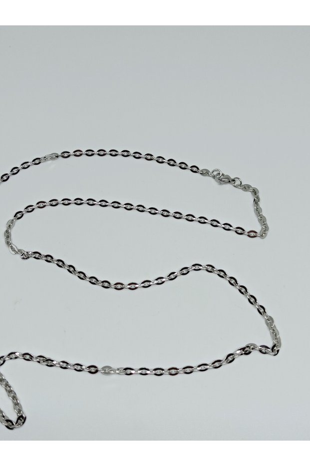 1. Grade Quality 316L Surgical Steel Women's Men's Long Necklace, Chain Model 70 cm No 186