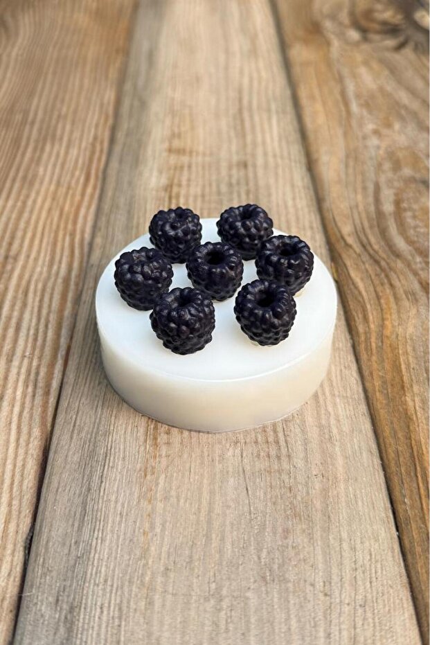 Böğürtlen 7'li Silikon Mum Kalıbı - 2