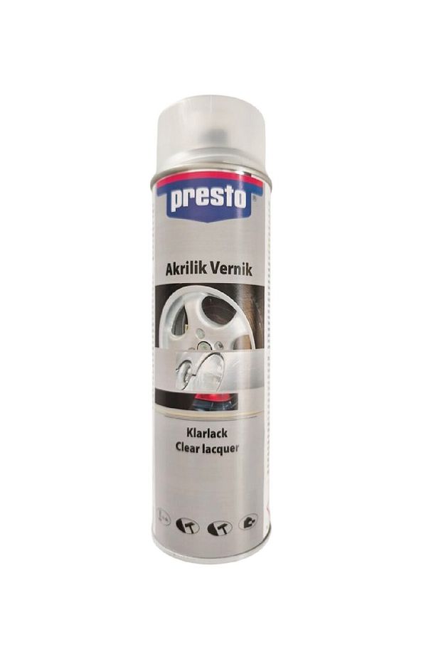 Parlak Siyah Sprey Jant Boyama Seti+Vernik+Astar 500 Ml. - 4