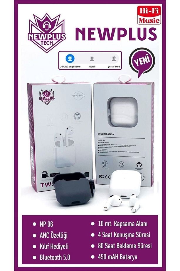 Newplus Tech Np06 Bluetooth Kulaklık NEWPLUS-NP06 - 1