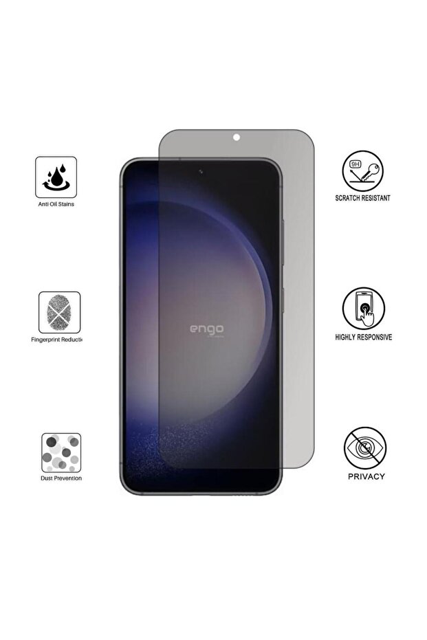 واقي شاشة شبح متوافق مع هاتف Samsung Galaxy S23 Plus - 2