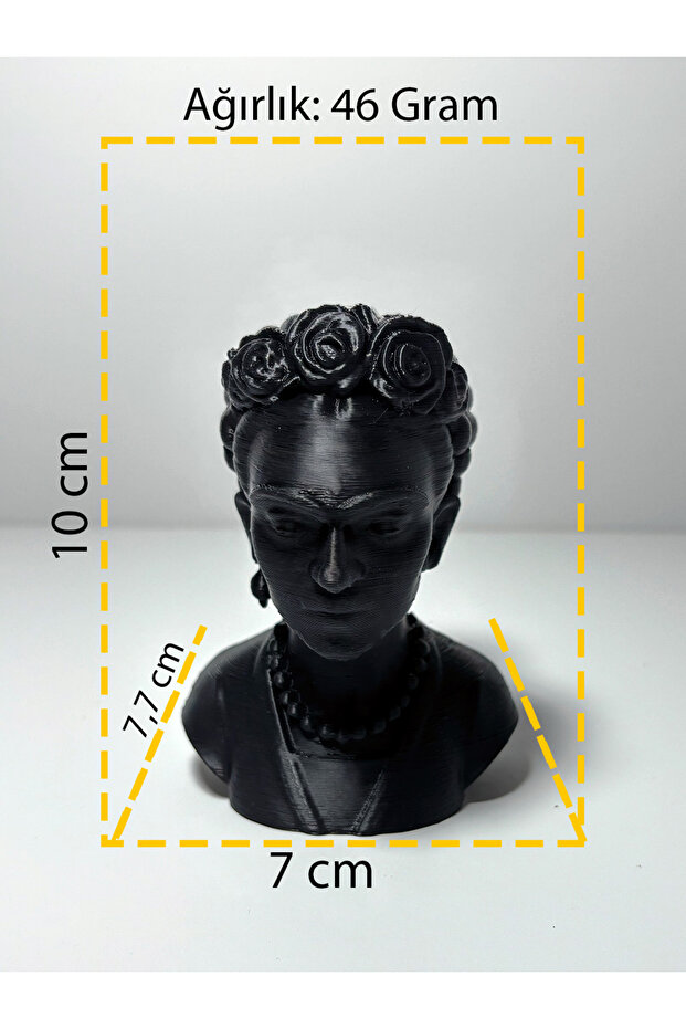 Frida Kahlo Büst Figür - 5