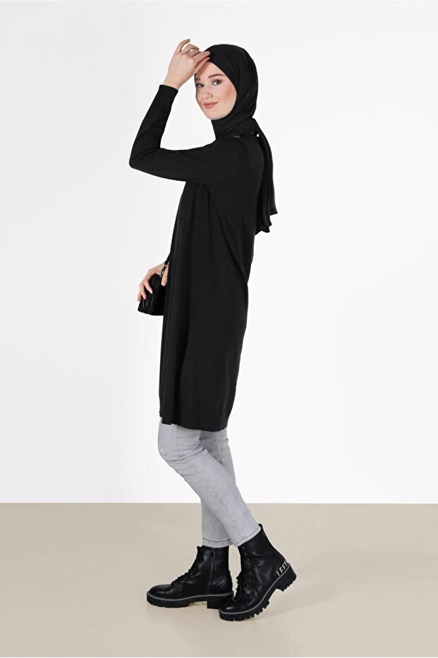 CEP DETAYLI BASIC TRİKO TUNİK 42003 - 2