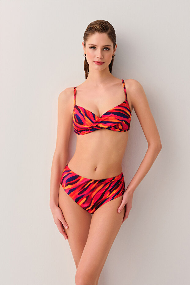 Flame Yanı Drapeli Bikini Altı - 2