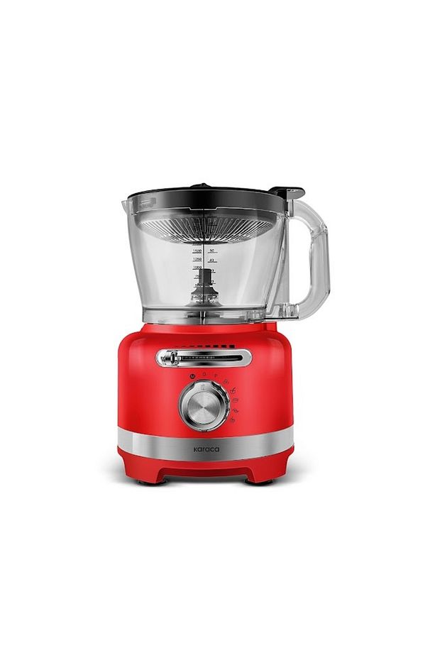 Multiblend Artisan Retro Mutfak Robotu 1000W Red - 7