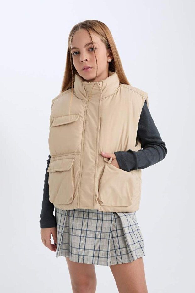 D6919a8 Kız Çocuk Yelek - 2