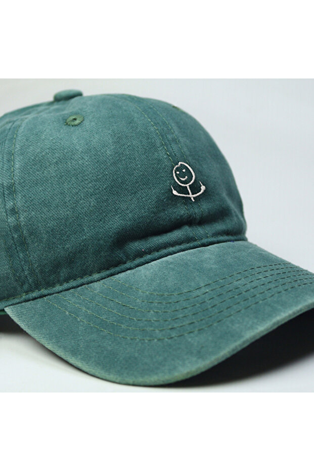 Çokta Umrumda !! Middle Finger Yıkamalı Cool Şapka - 2