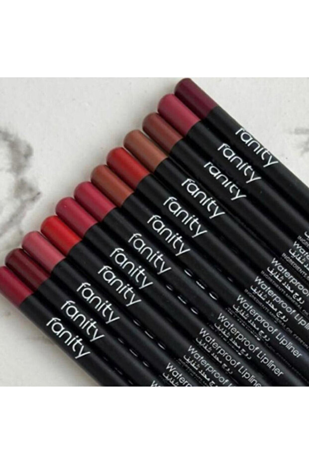 12-Color Lip Liner Set - 1