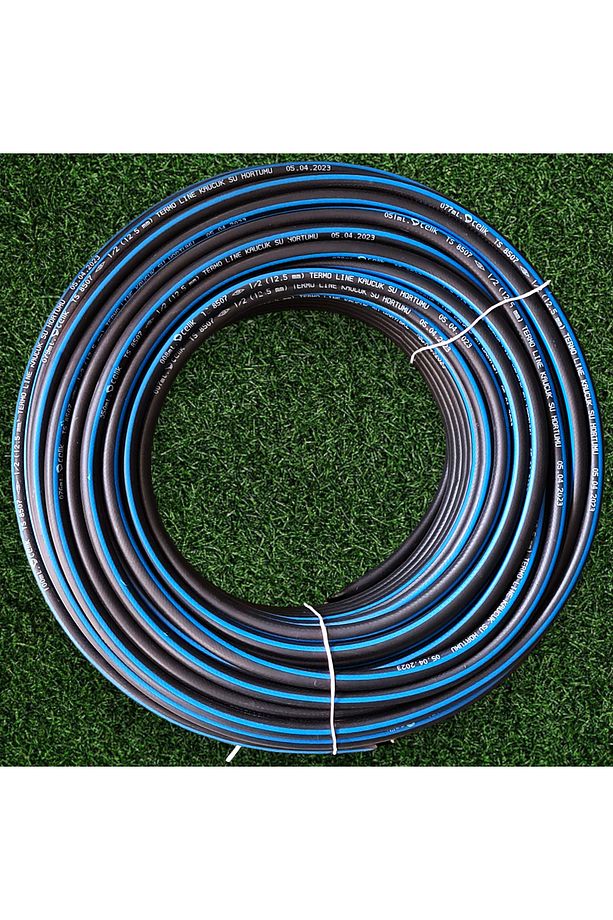 Bahçe Hortumu 20 Metre Termo Kauçuklu Dayanıklı 3 Katlı Sağlam Su Sulama Yıkama Hortum 12.5 mm 1/2" - 7