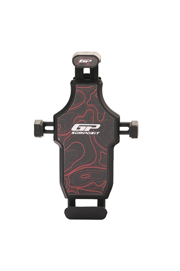 حامل هاتف GP Kompozit TTR01 Universal Vibration Module أسود - أحمر