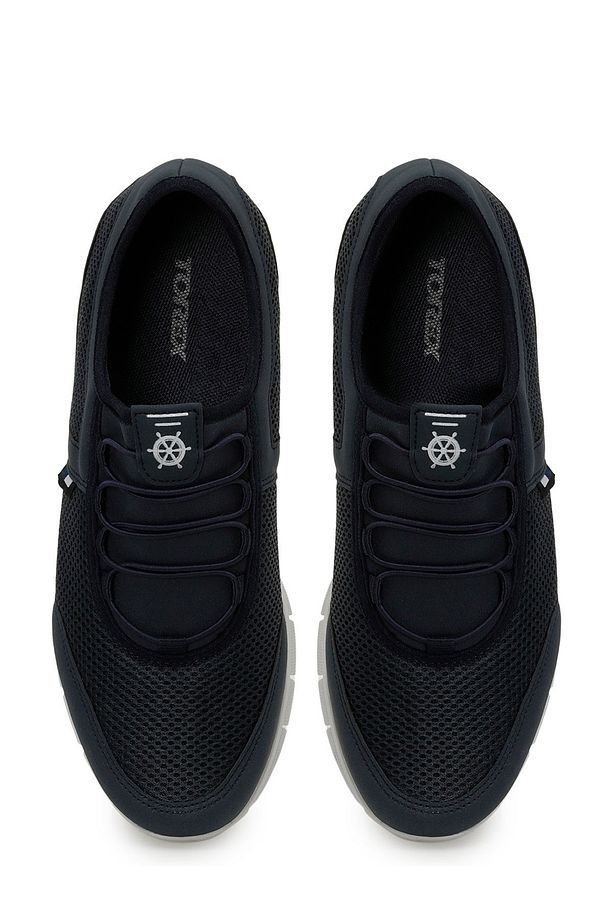 YVON 5FX Lacivert Erkek Slip On - 4