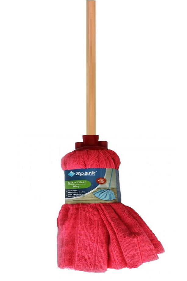 Havlu Vileda Paspas Mop Large Ucu Ve Ahşap Sapı Takım - 4