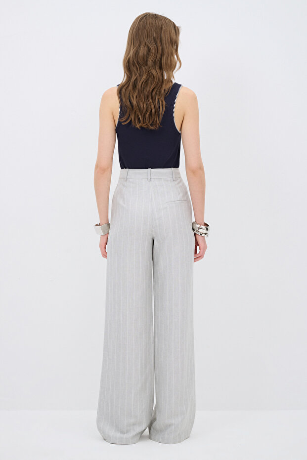 Çizgili Pantolon - 6