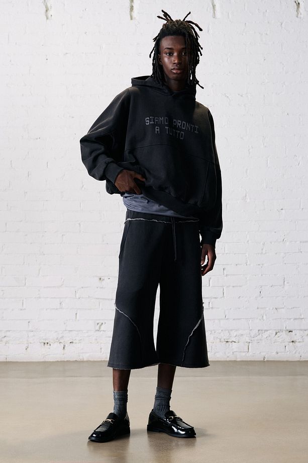 Dikiş detaylı STWD jogger bermuda - 1