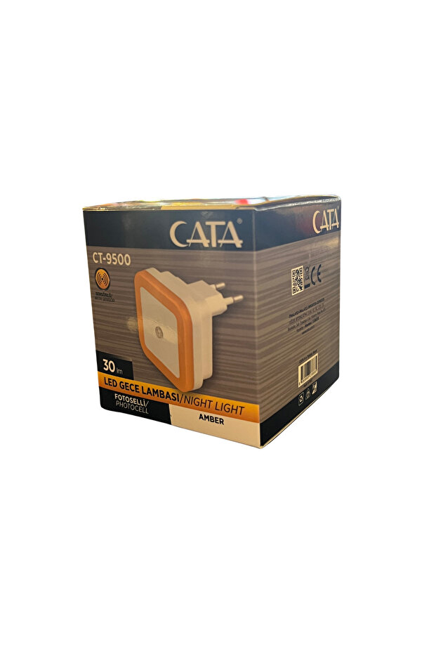 Ct-9500 Sensörlü Gece Lambası Amber Led Spot - 3