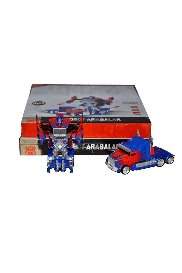 Transformes Robota Dönüşen Araba Mavi - 8