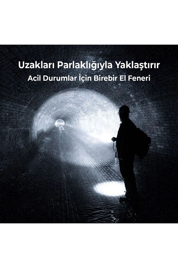 Sfl1236/93 3w 300 Lümen Type-c Şarj Edilebilir Ultra Hafif Güçlü Led El Feneri - 7