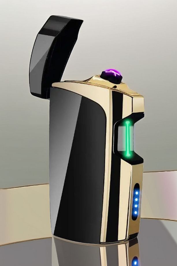 K12 Usb Şarjlı 4 Arc Dokunmatik Sensörlü Alevsiz Çakmak -New Style - 6