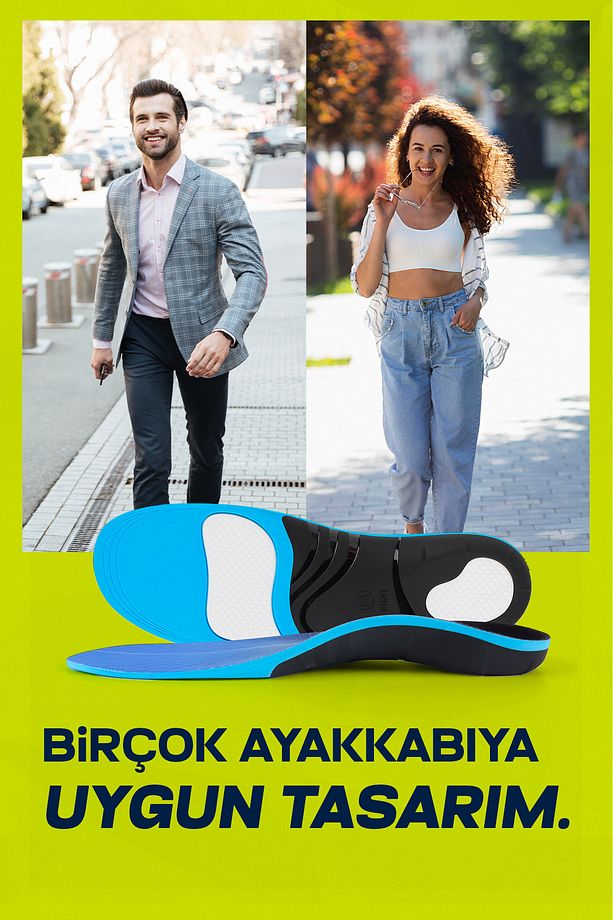 Ortopedik Tabanlık-içe Basma Ve Düz Taban Için Ayakkabı Tabanlığı-tpu Destekli Jel,silikon Tabanlık - 7