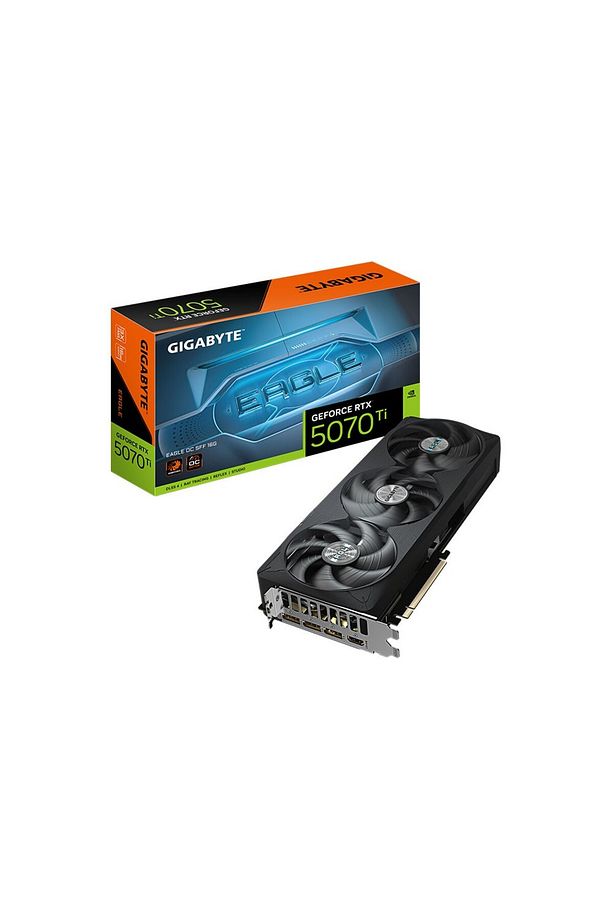 GeForce RTX 5070 Ti EAGLE OC SFF 16G GDDR7 RGB 16GB 256Bit DLSS 4 NVIDIA GV-N507TEAGLE OC-1 - 1
