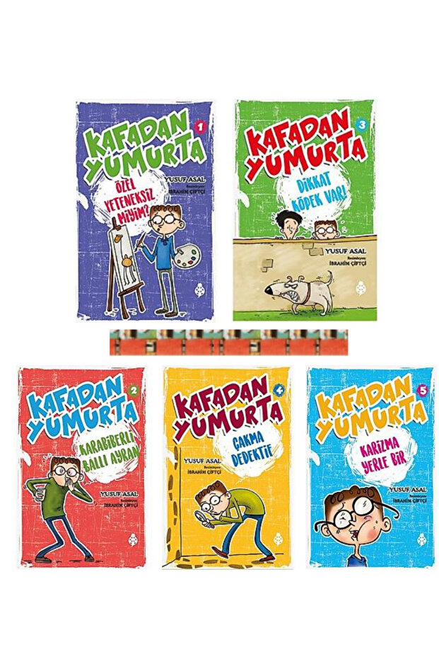 KAFADAN YUMURTA SETİ (5 Kitap) Yusuf Asal - 1