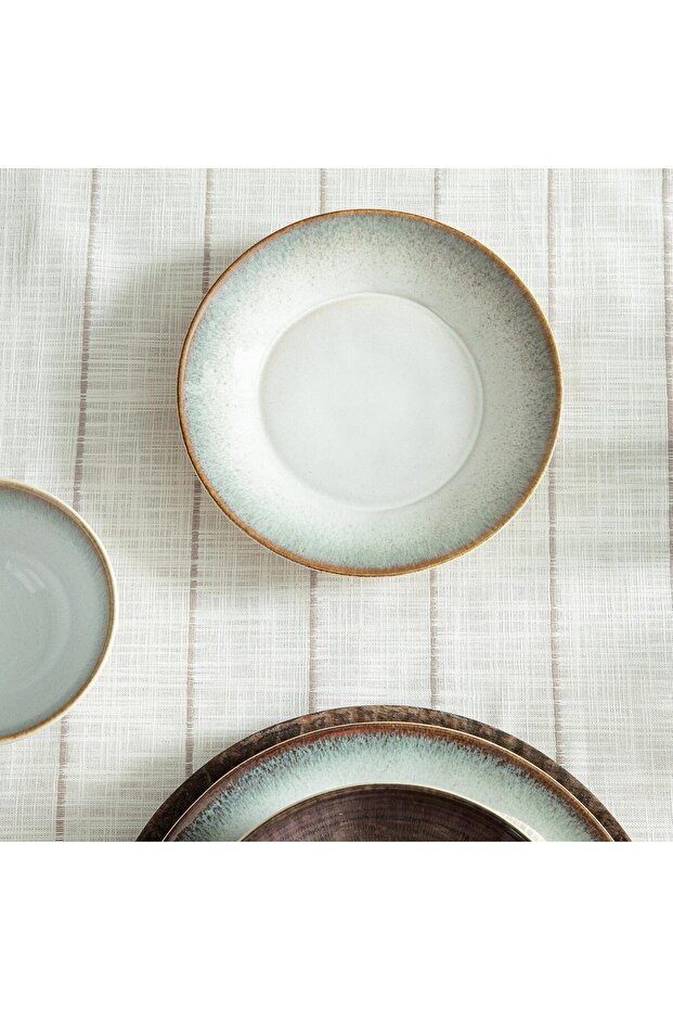 Breab Tatlı Tabağı 21 Cm Kahve - 2