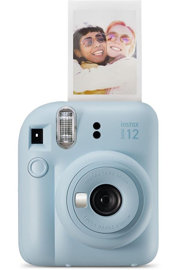 instax mini 12 instant camera - pastel blue