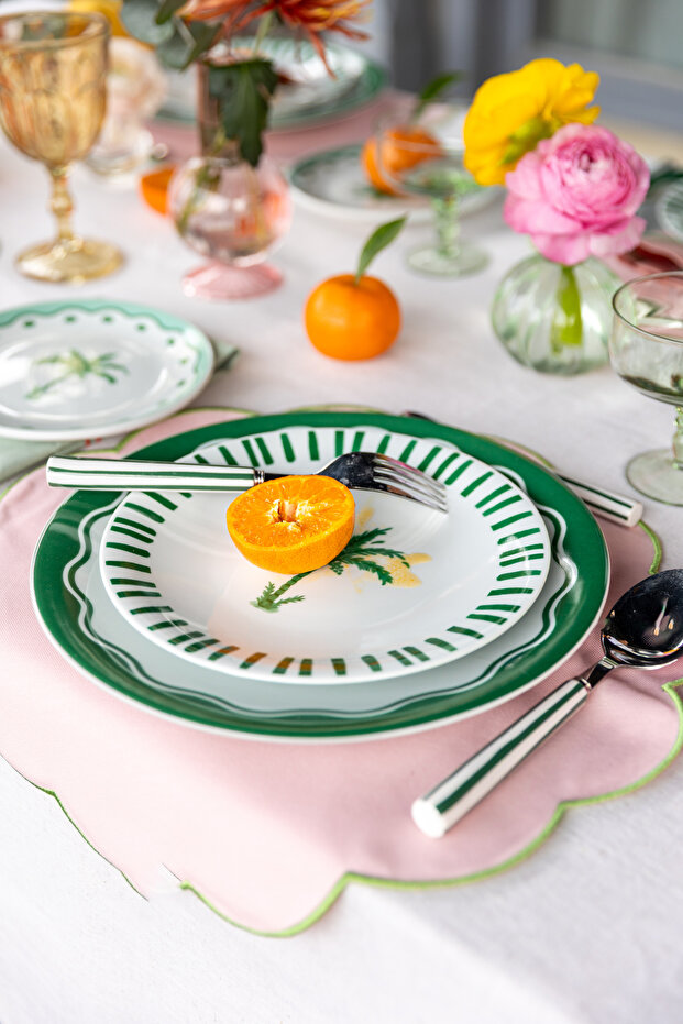 The Palm Collection Tatlı Tabağı - 2