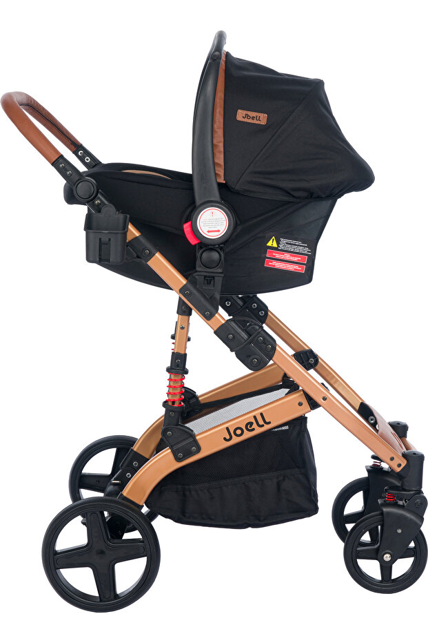 New Truva Iıı Travel Sistem Bebek Arabası - Gold Siyah - 3
