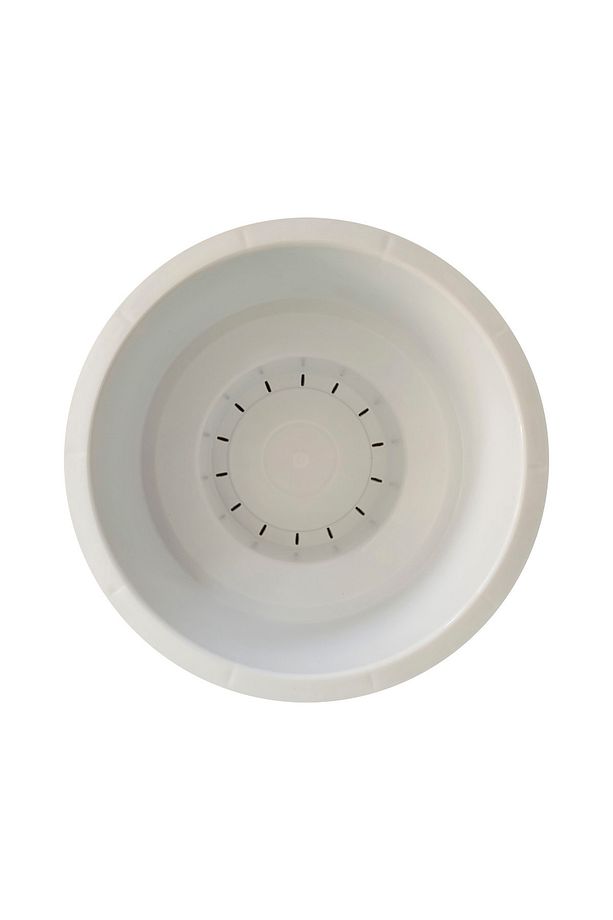 2li Küre Saksı Seti 2 Boy Ayaklı Süzgeçli Plastik Çiçek Saksısı Set - 7