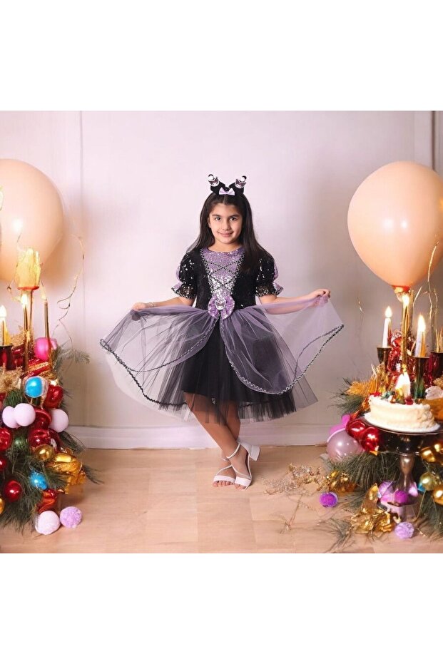 Princess Kuromi Fluffy Dress