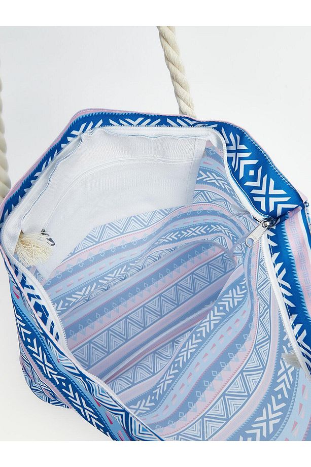 Lcw Accessories Hasır İpli Kadın Plaj Çantası - 5
