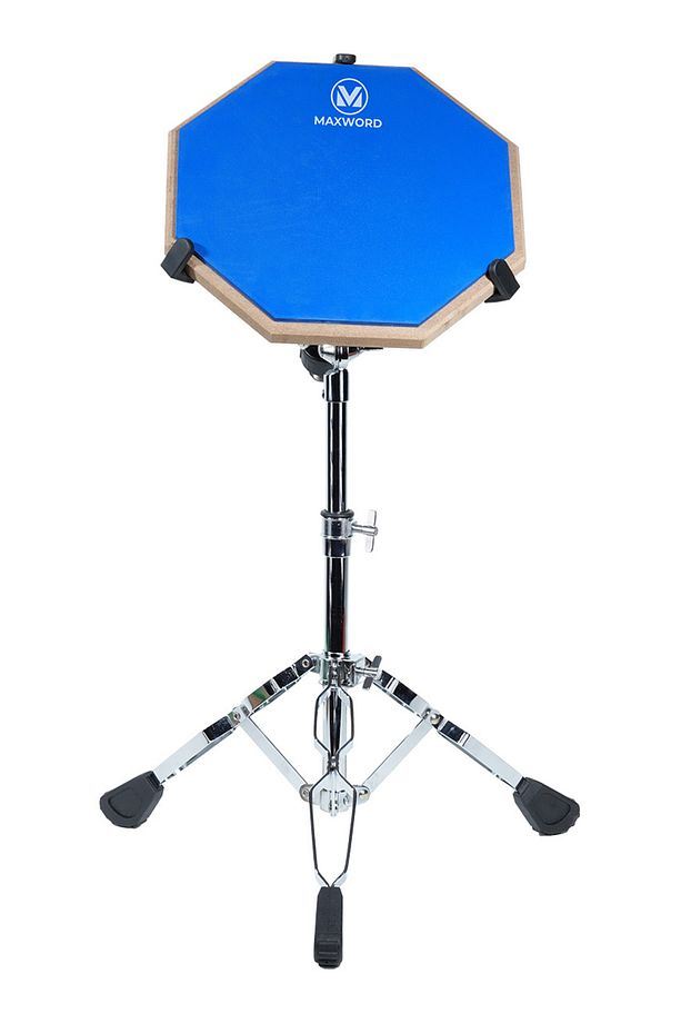 DD-239BL Pro Bateri Davul Çalışma Pedi Seti Drum Practice Pad Full Set - 4