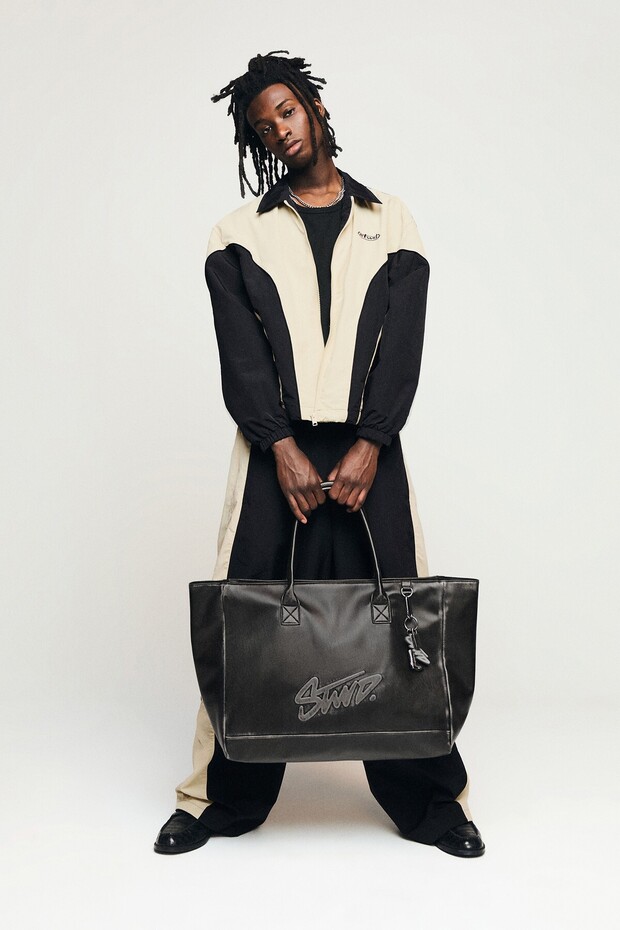 Distressed detaylı STWD tote çanta - 6