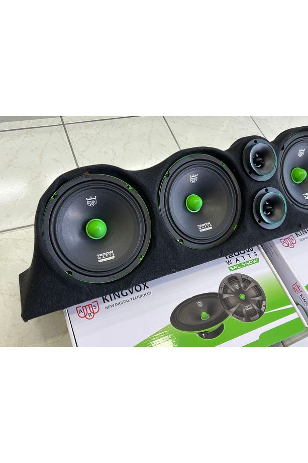 KINGVOX 20 CM MİDRANGE PANDİZOT TWEETER PAKET SET - 3