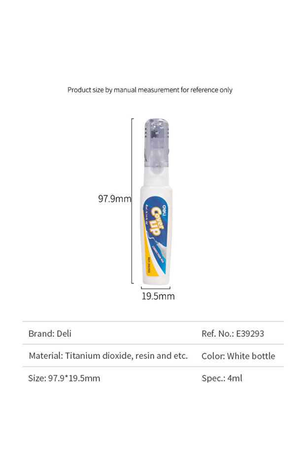 سائل تصحيح أبيض E39293 - 1