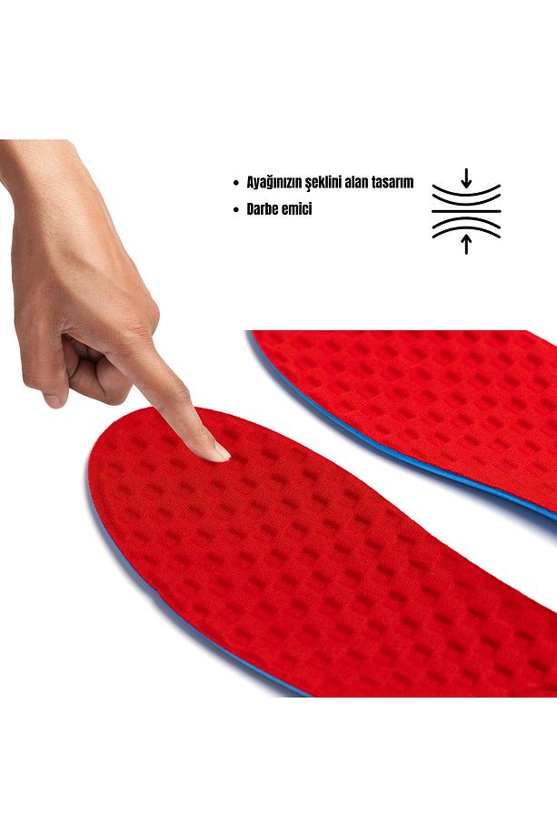 M900 Model Memory Foam, Ortopedik,spor,düz Tabanlık,topuk Dikeni,hava Yastıklı,boy Yükseltici - 5