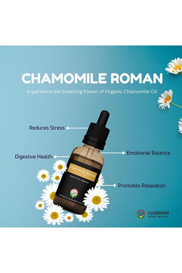 Chamomile Oil Pure 30 ml best for Skin and Health - 3