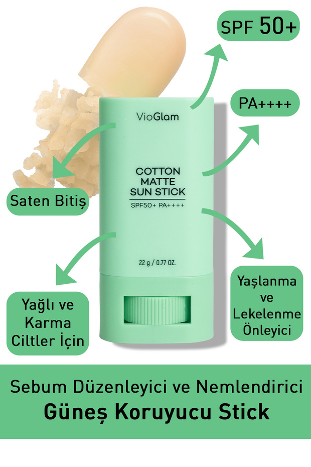 Vi̇oni̇ne - Satin Finish Spf50 Sunscreen for Pa Oily/Combination Skin