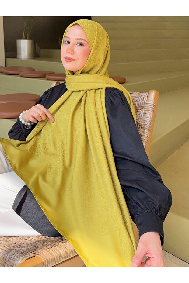الماس نمط الجاكار شال