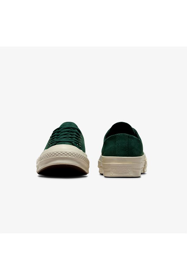 Chuck 70 Unisex Yeşil Deri Sneaker - 3