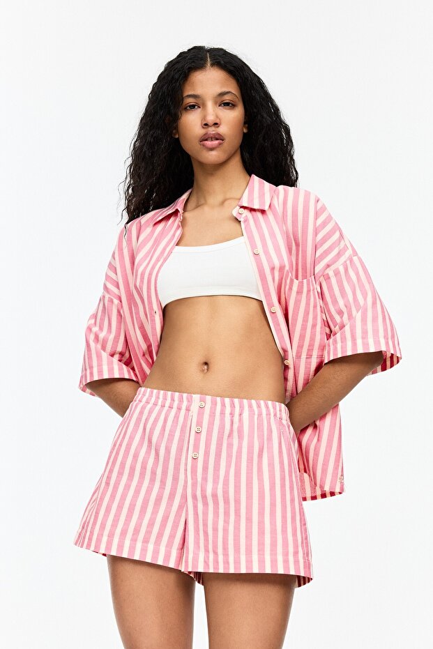 Çizgili rustik bermuda - 2