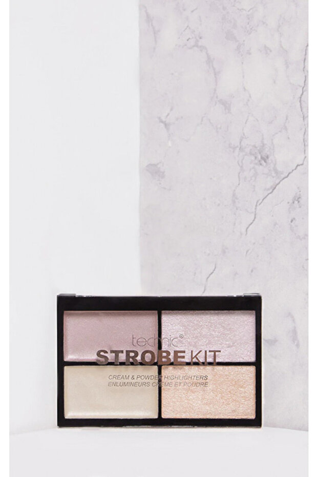 Highlighter Palette, Technic, Strobe Kit, Highlighter, 4 colors - 2