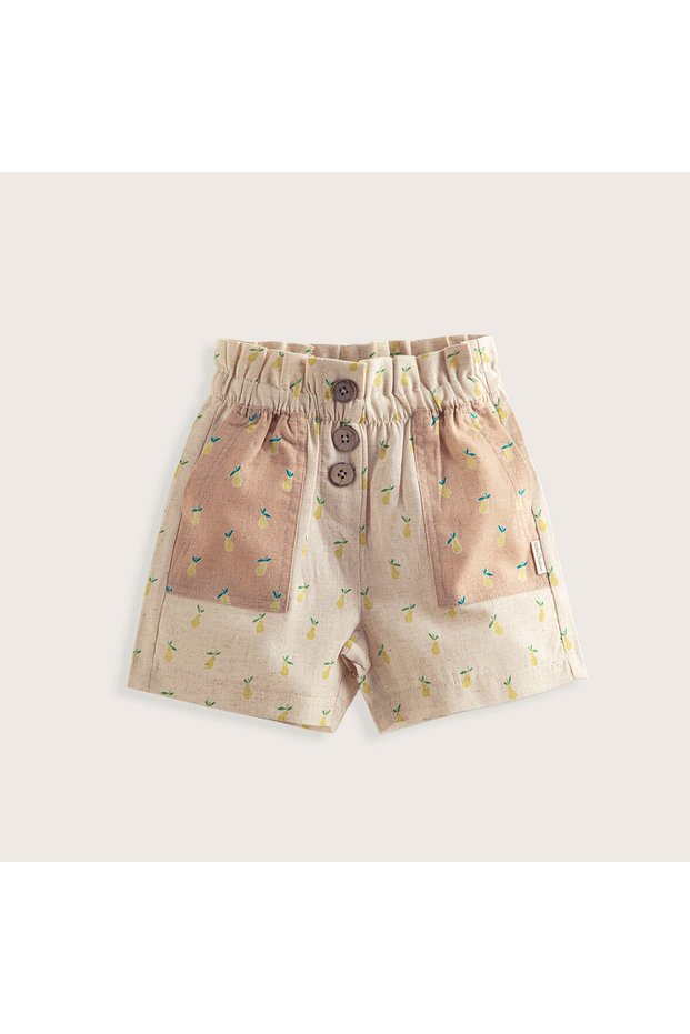 Beige Pear Shorts