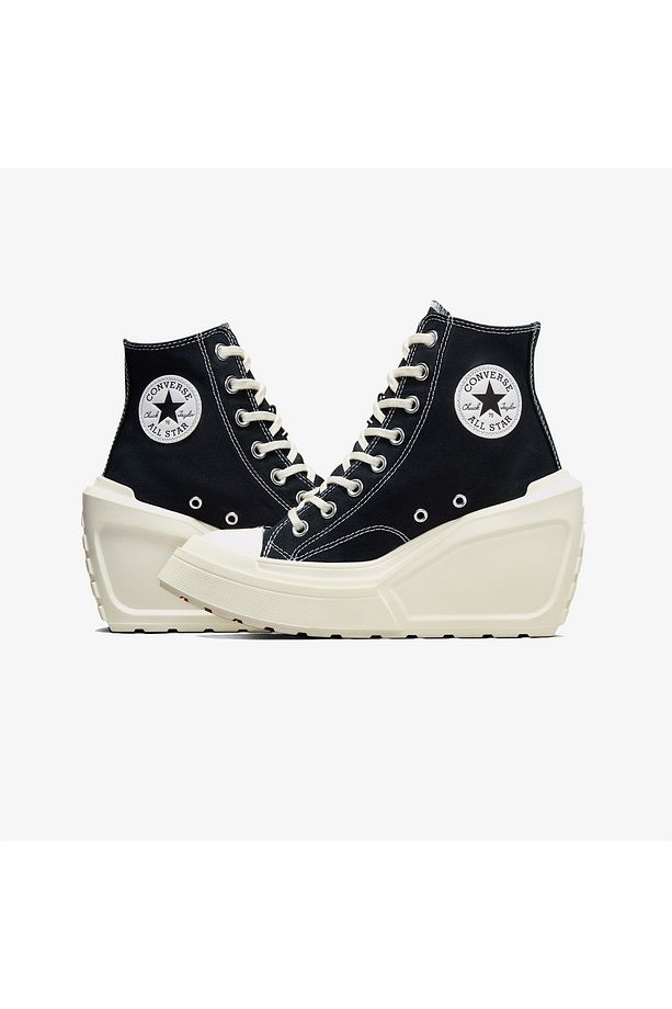 Converse Chuck 70 De Luxe Wedge Kadın Siyah Sneaker - 4