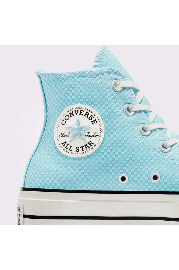 Chuck Taylor All Star Lift Kadın Mavi Platform Sneaker - 7