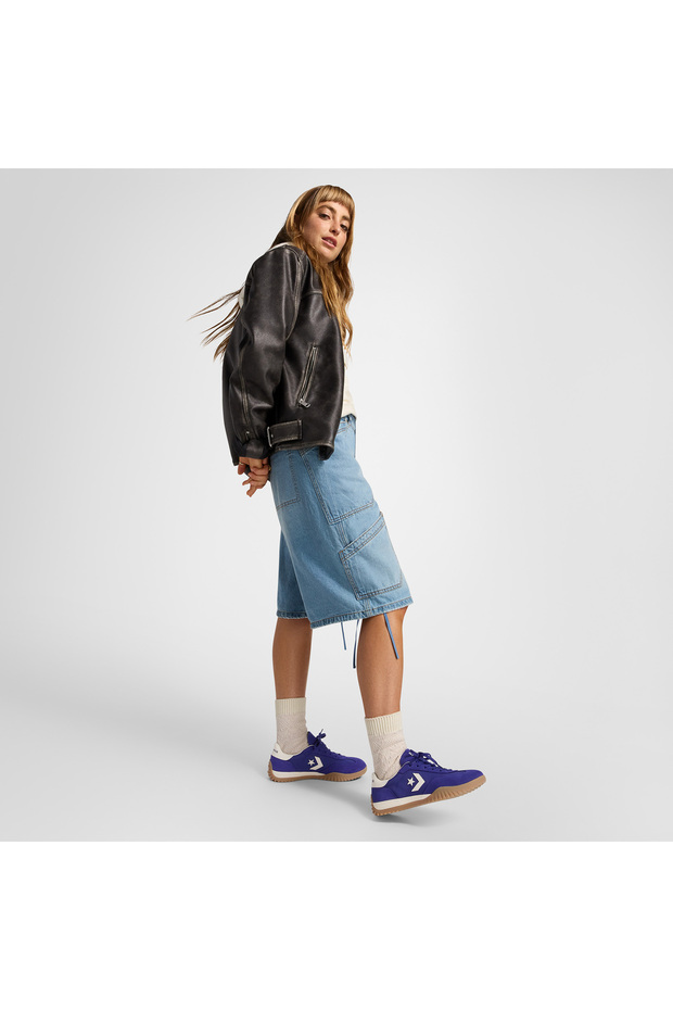 Run Star Trainer Unisex Mor Süet Sneaker - 8